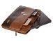 Blowzy Bags PU Leather 15.6 inch Laptop Shoulder Messenger Sling Office Bag for Men & Women â (Tan)